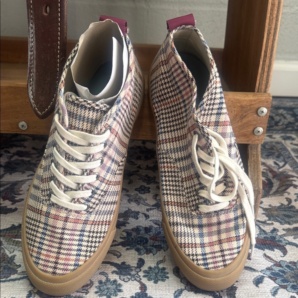 SeaVees Multicolor Plaid Sneakers